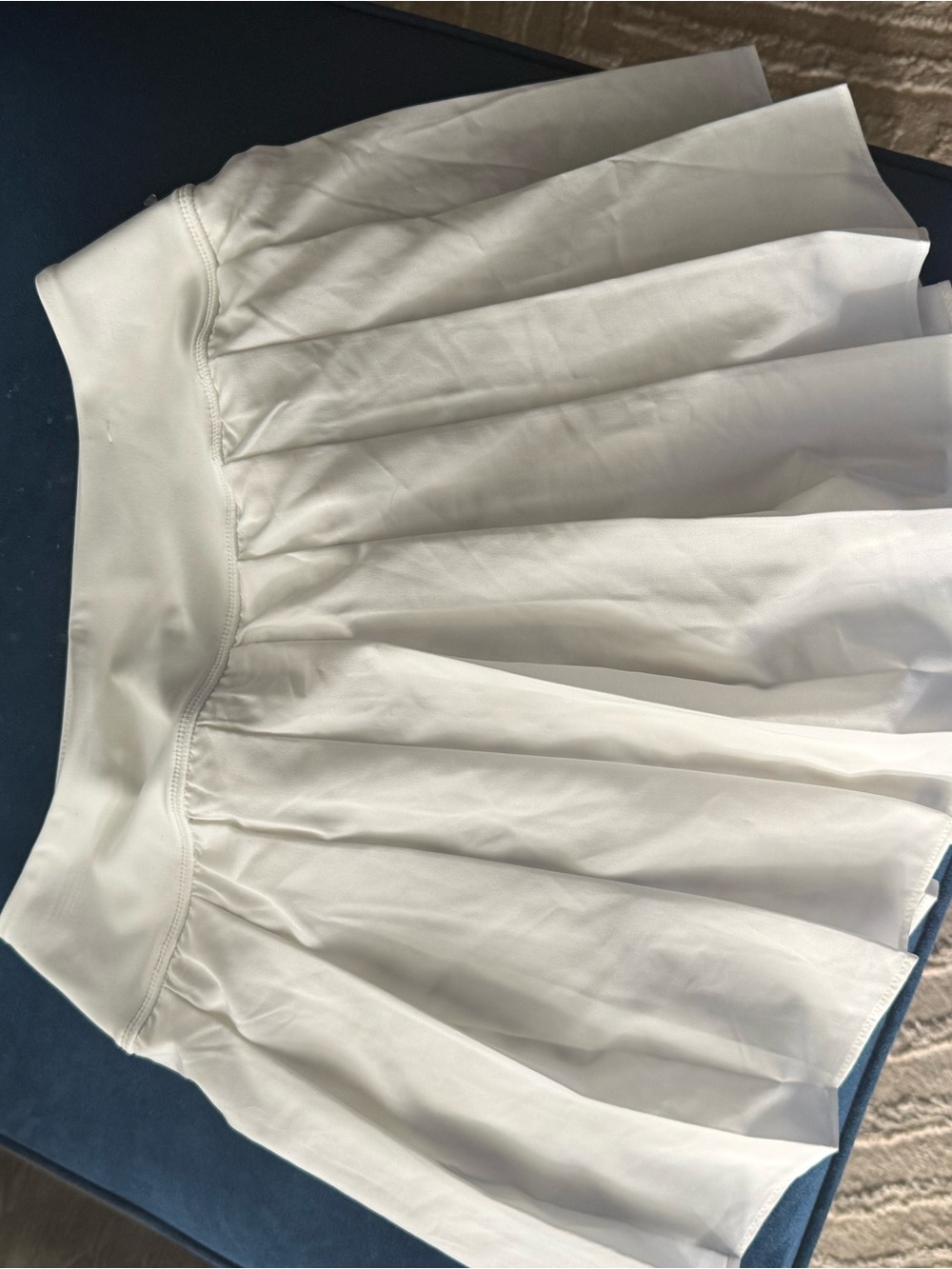 White Pleated Women’s Skort - Classic A-Line